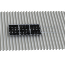 Uso doméstico L Foot Solar Kit L Pies Montaje solar para corrugado Roofing Sheet